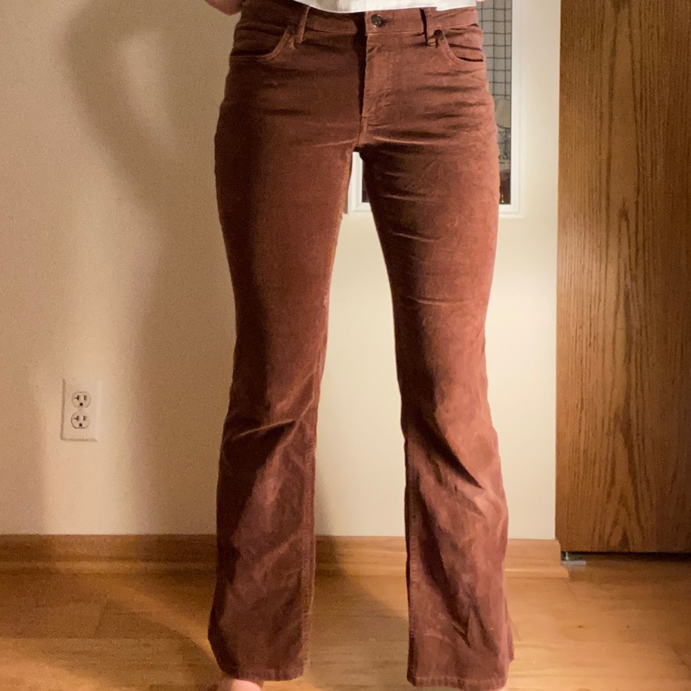 Wild Fable Brown Corduroy Flare Pants